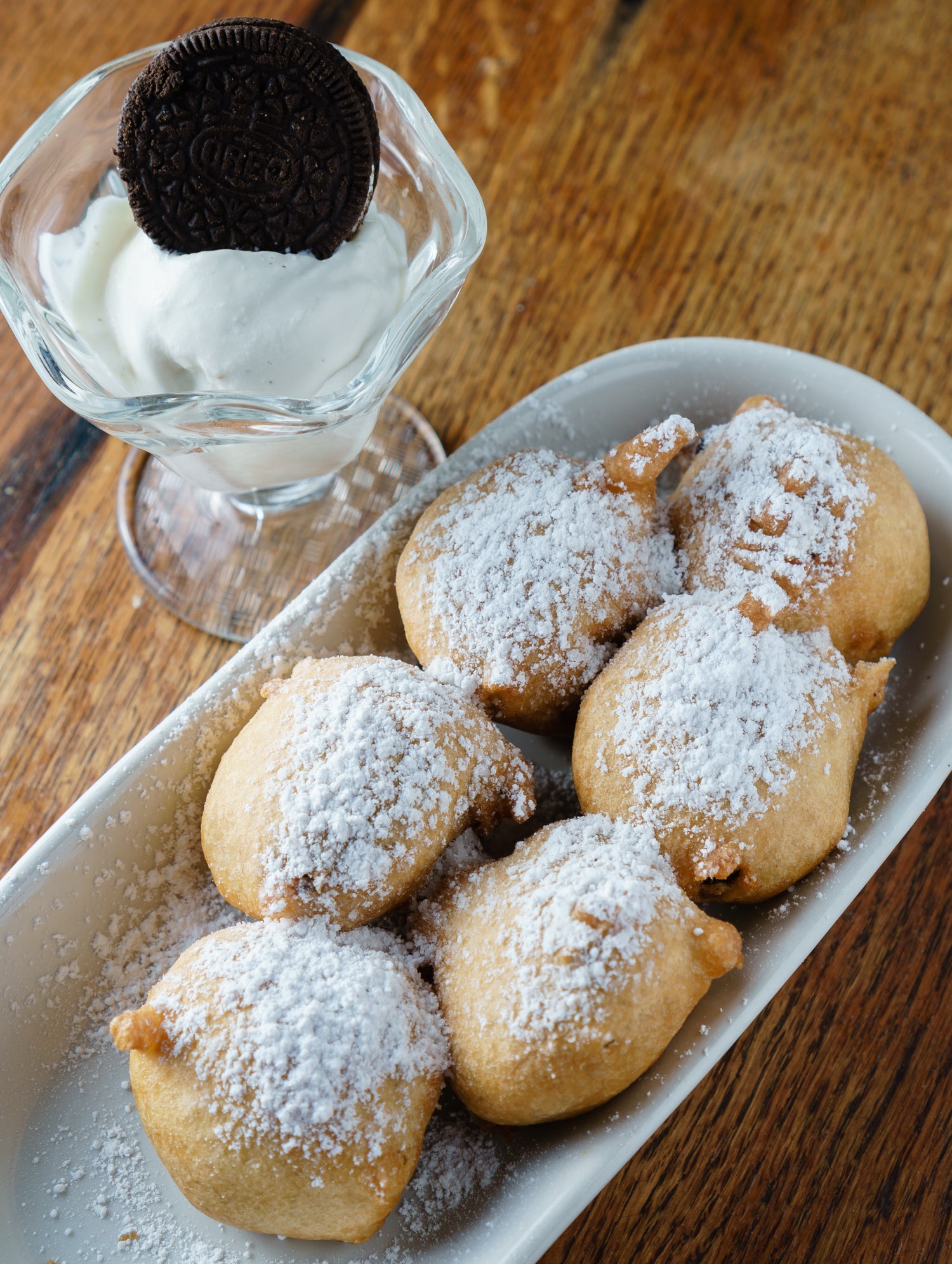 oreo zeppole