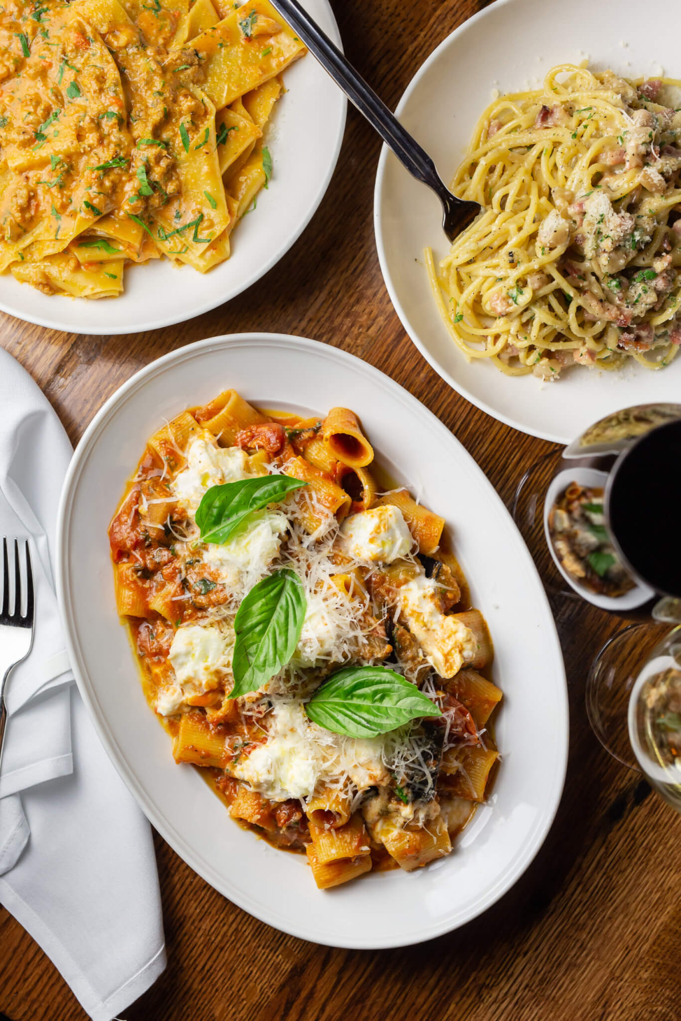 RIGATONI MELANZANA