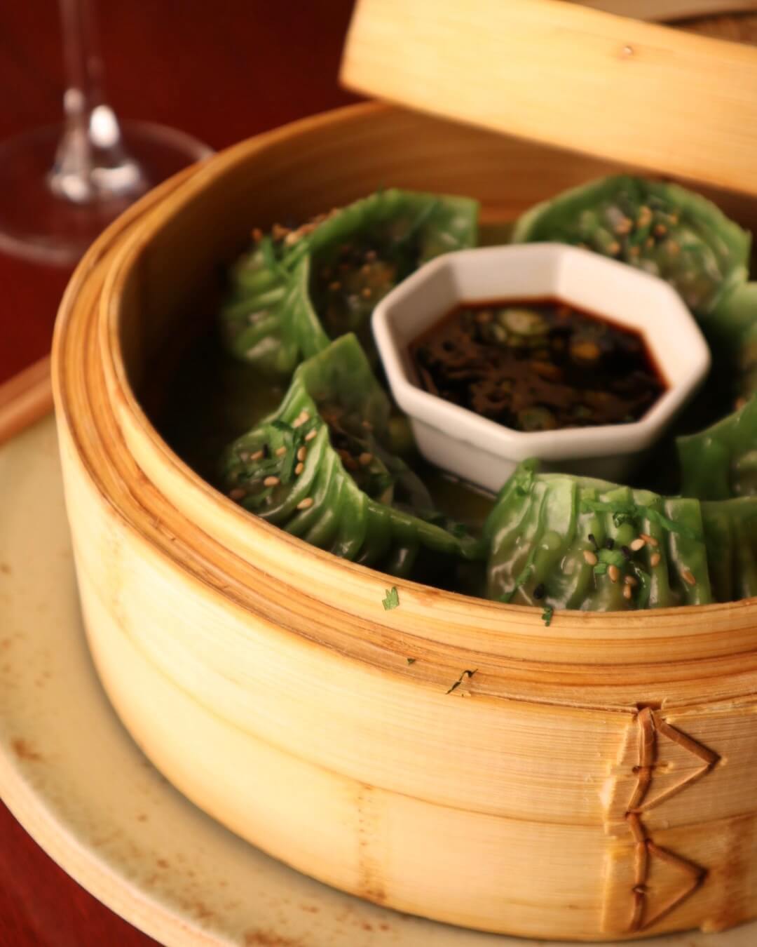 BAMBOO STEAMED VEGETABLE DUMPLINGS