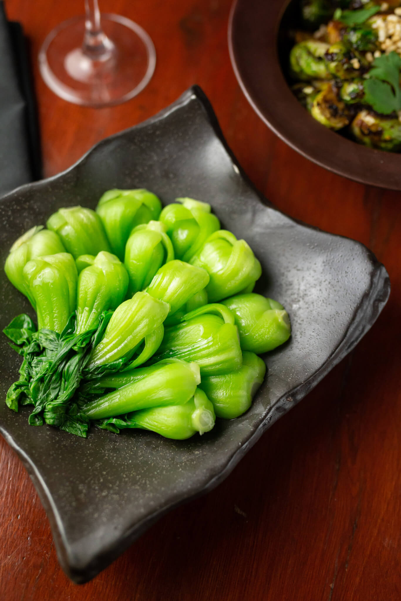 Steamed Bok Choy