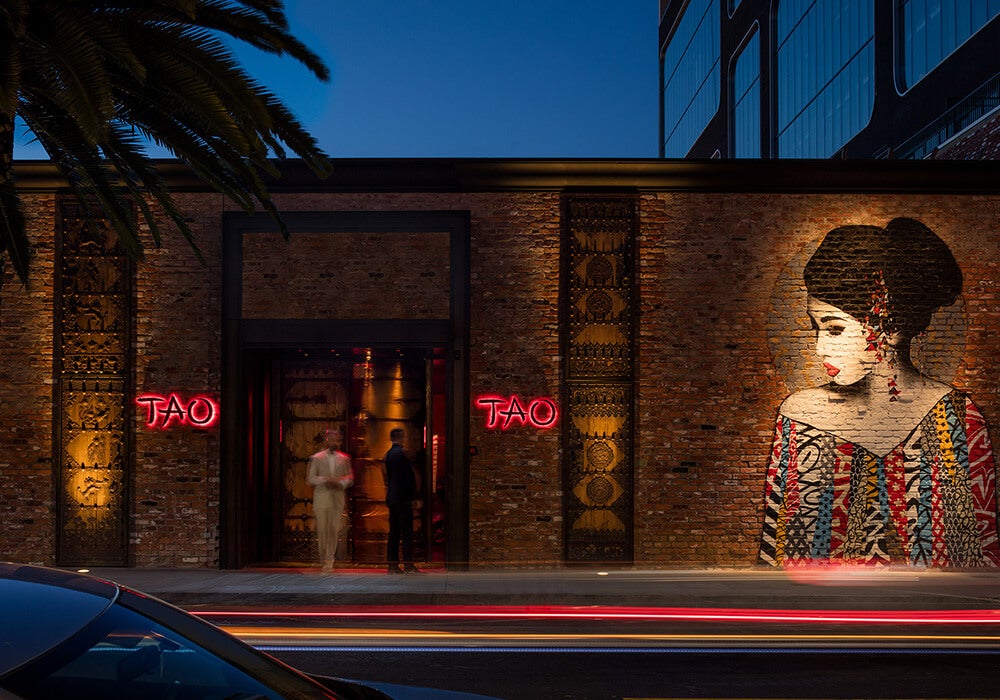 Outside TAO LA