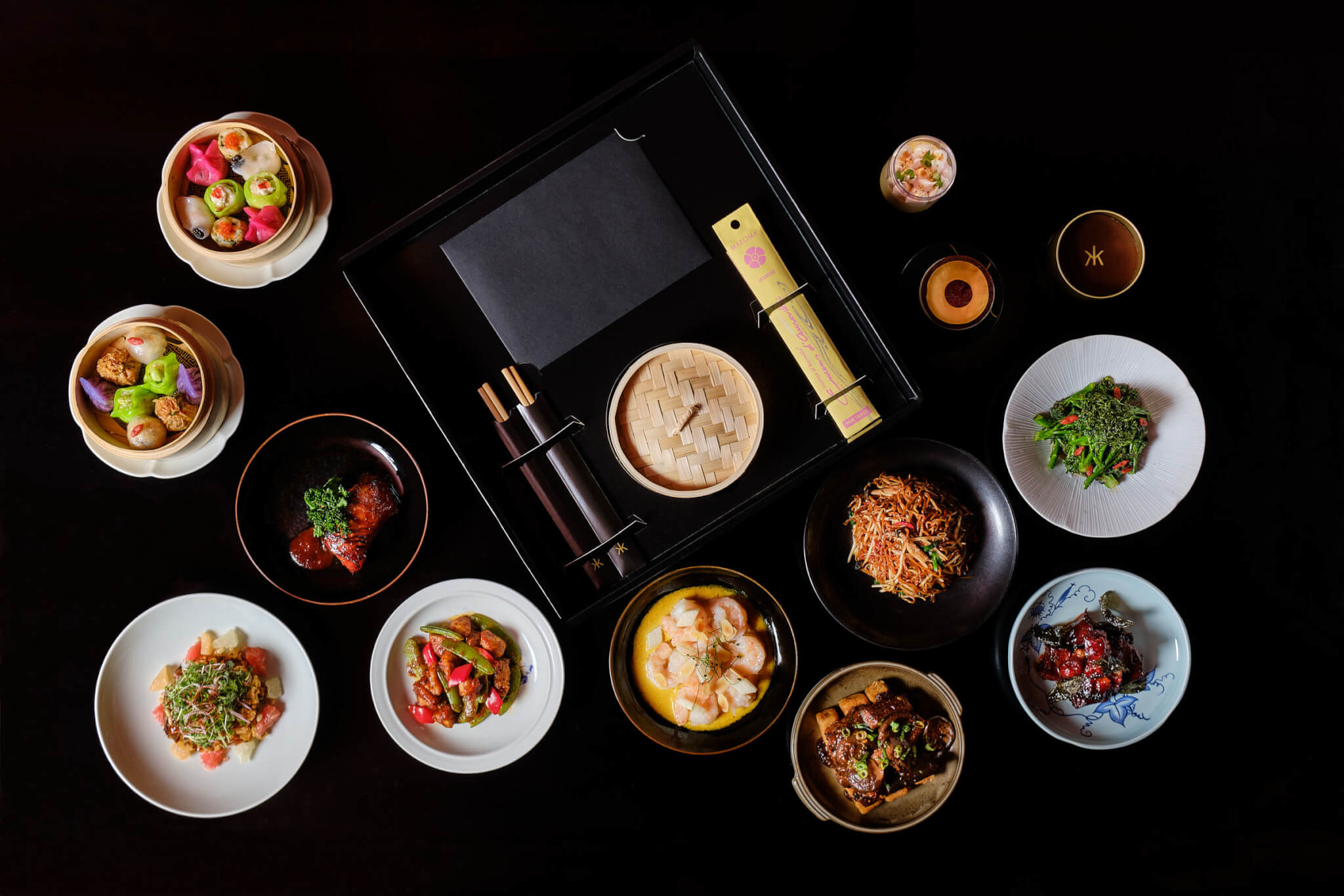 Various Dishes at Hakkasan