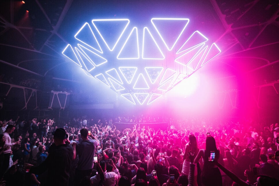 Hakkasan Grid with crowd