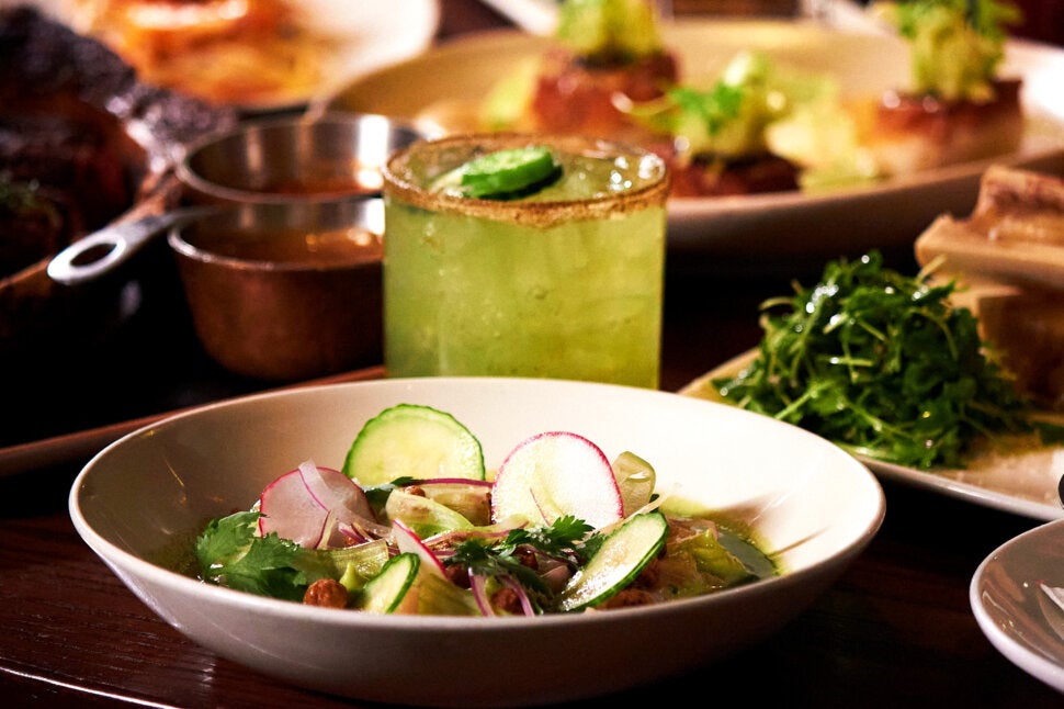 Beauty and Essex Las Vegas Yellowtail Aguachile