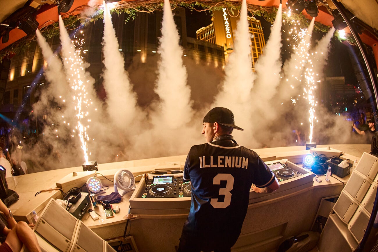Illenium Performing at Tao Beach
