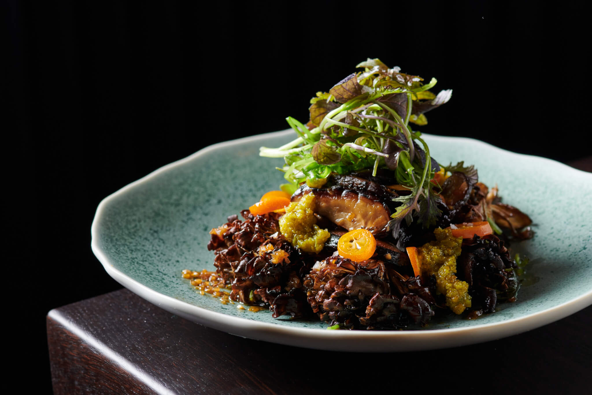 mushroom dish