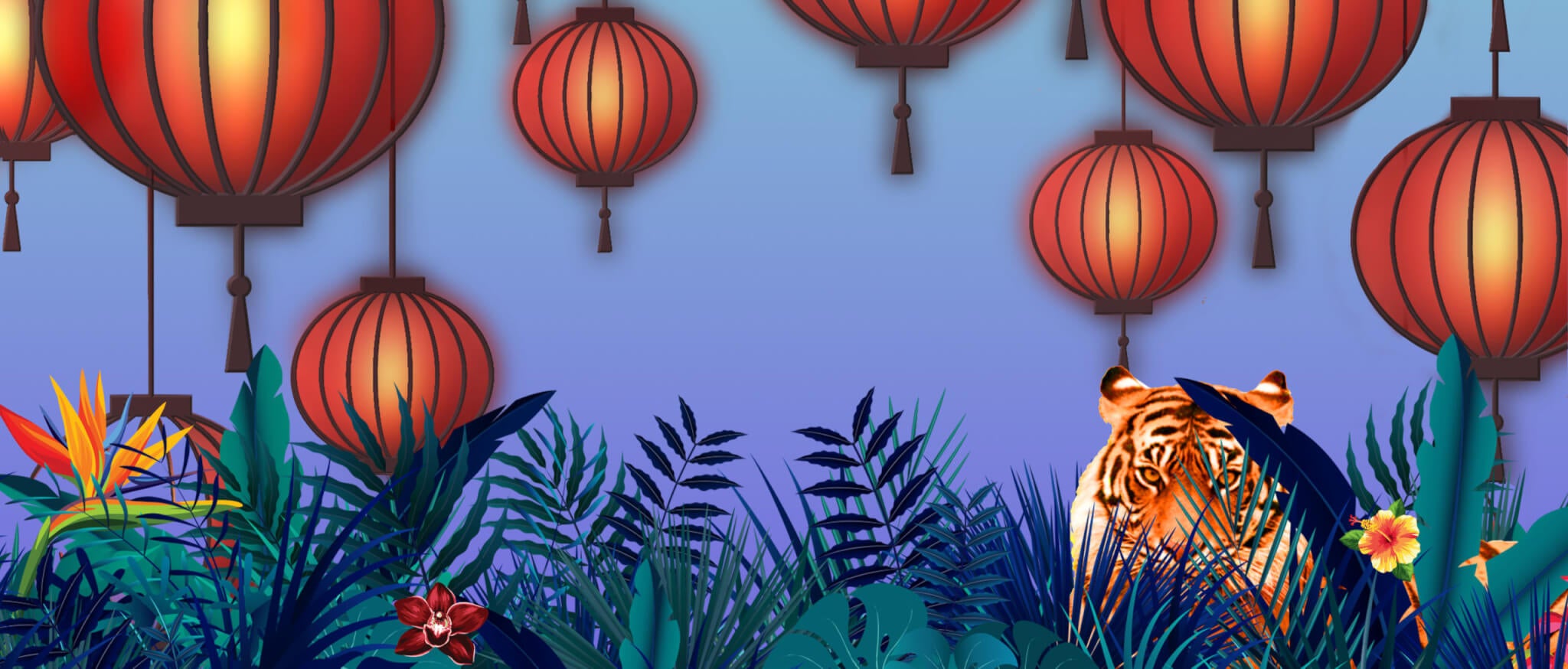 year of the tiger creative